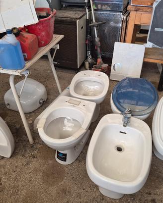 sanitari wc water bidet lavandino cassetta acqua 