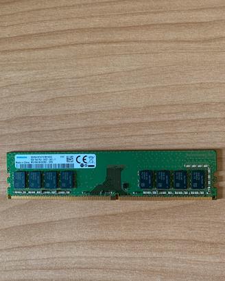 RAM 8 GB 1RX8 PCA 2400T UA2-11 Samsung per desktop