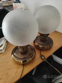 Coppia Lampade da Tavolo vintage 