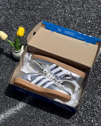 Adidas Originals SAMBA OG Argento 39