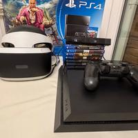 PS4 FAT+PS VR1+PS CAMERA + Giochi