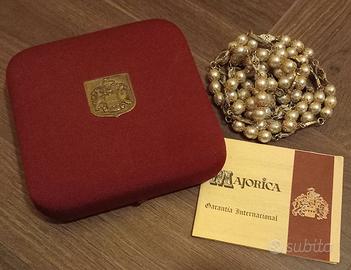 Collana di perle Majorica in astuccio originale