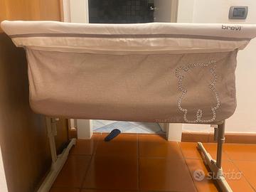 Brevi Culla Nanna Oh Co-sleeping color tortora