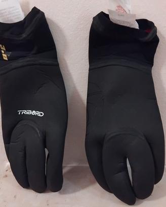 Guanti cappello e calzari in neoprene 3 mm Tribord
