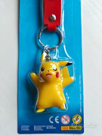 Portachiavi Pikachu Originale Pokémon Panini NUOVO