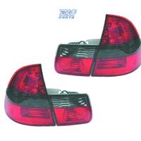 FANALI BMW E46 TOURING 98-05 ROSSO AFFUMICATO