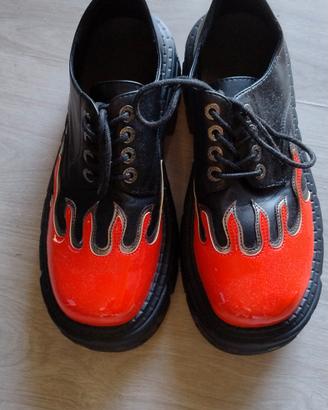 M-TANK1553-C15 scarpe americane punk
