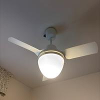 Ventilatore soffitto VORTICE + Luce e Telecomando