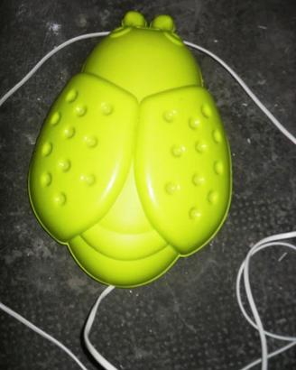 Lampada per ragazzi a forma di coccinella