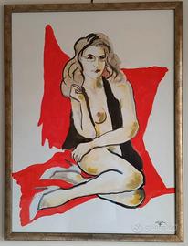 quadro olio su tela Carlo Gatti