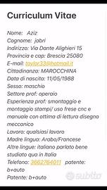 Operaio o altro