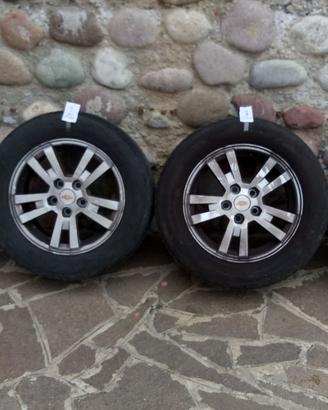 4 RUOTE + GOMME ESTIVE 216/60 R16 99 V DOT 0322