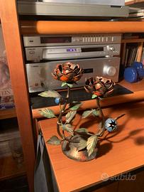 Portacandele in ferro