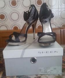 Sandalo con plateau n. 38