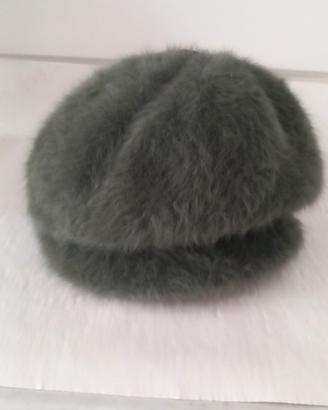 Cappello lana made Great Britain - verde bottiglia
