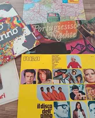 Sette 33 giri degli anni Sessanta e Settanta 