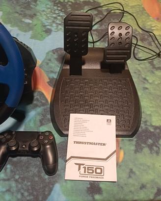 Volante e pedali Thrustmaster T150 Force Feedback