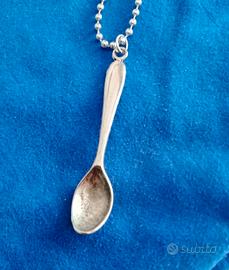 Collana etnica acciaio e argento Turchia