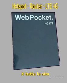 Hotspot - Router - LTE 4G web pocket. portatile