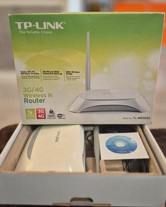 TPLINK TL-MR3220 ROUTER 3G 4G WIFI 