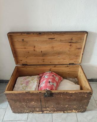 baule in legno da resta