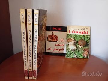 Lotto Libri e Manuali sui Funghi - Enciclopedia