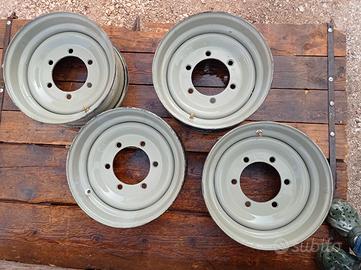 Cerchi in ferro per rimorchio agricolo