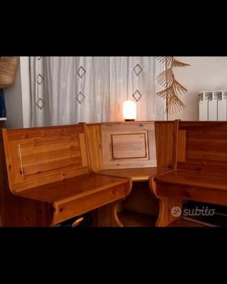 Cassapanca in legno