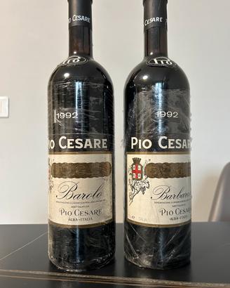 1 Barolo Pio Cesare + 1 Barbaresco Pio Cesare