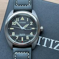 Orologio Citizen “Garrison” titanio vetro zaffiro