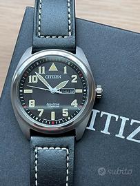 Orologio Citizen “Garrison” titanio vetro zaffiro