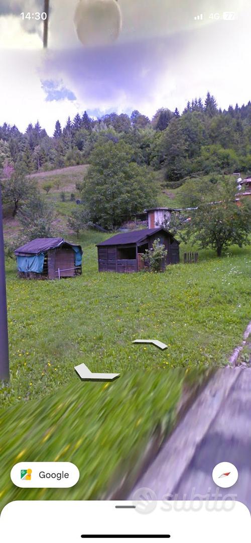 Terreno in parte edificabile a Treppo carnico - Vista 2