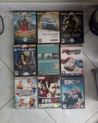 Videogiochi per PC come nuovi (fifa, rally,sbk.)