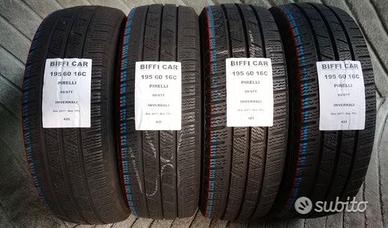 4 gomme 195 60 16c pirelli a425