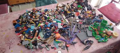 lego sfuso misto piu minifigures varie
