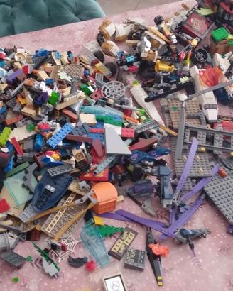 lego sfuso misto piu minifigures varie