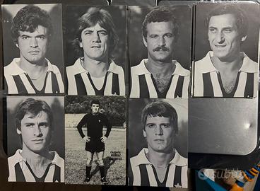 Foto stampate su cartoncino calciatori Juventus