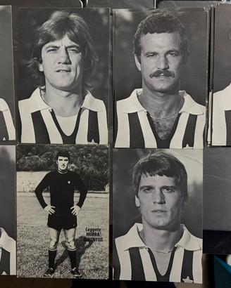 Foto stampate su cartoncino calciatori Juventus