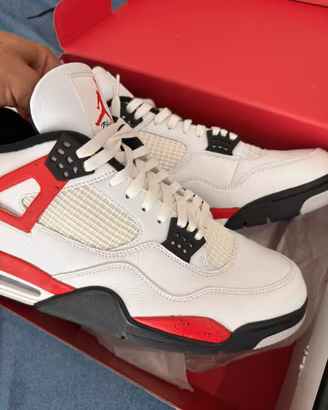 Jordan 4 red cement