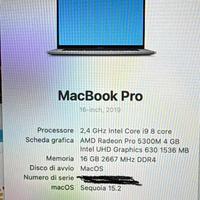 MacBook Pro 2019