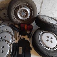 Ruote gomme specchietto faro panda 86/03