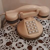 Telefono Vintage Avorio ORO Telcer Modernariato De