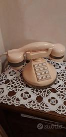 Telefono Vintage Avorio ORO Telcer Modernariato De
