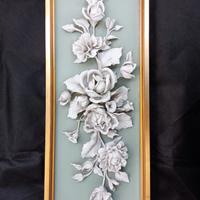 QUADRETTO FIORI CERAMICA