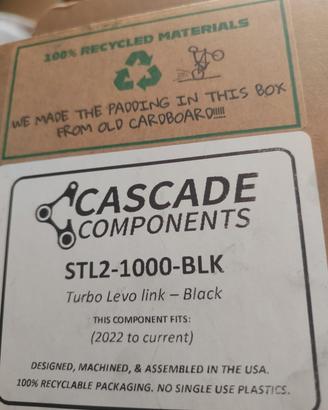 CASCADE LINK COMPONENTS TURBO LEVO 