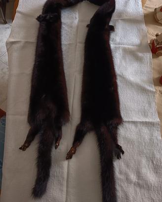 collo due  visoni 