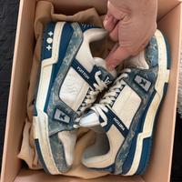 Scarpe sneakers louis vuitton trainer n44 taglia 9