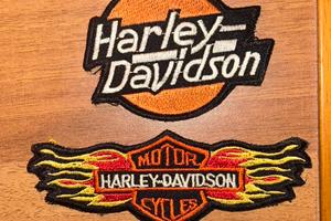 4 patch Harley Davidson