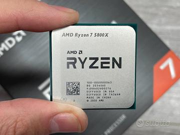 CPU AMD Ryzen 7 5800X AM4 8 Cores/16 threads