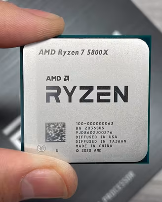 CPU AMD Ryzen 7 5800X AM4 8 Cores/16 threads